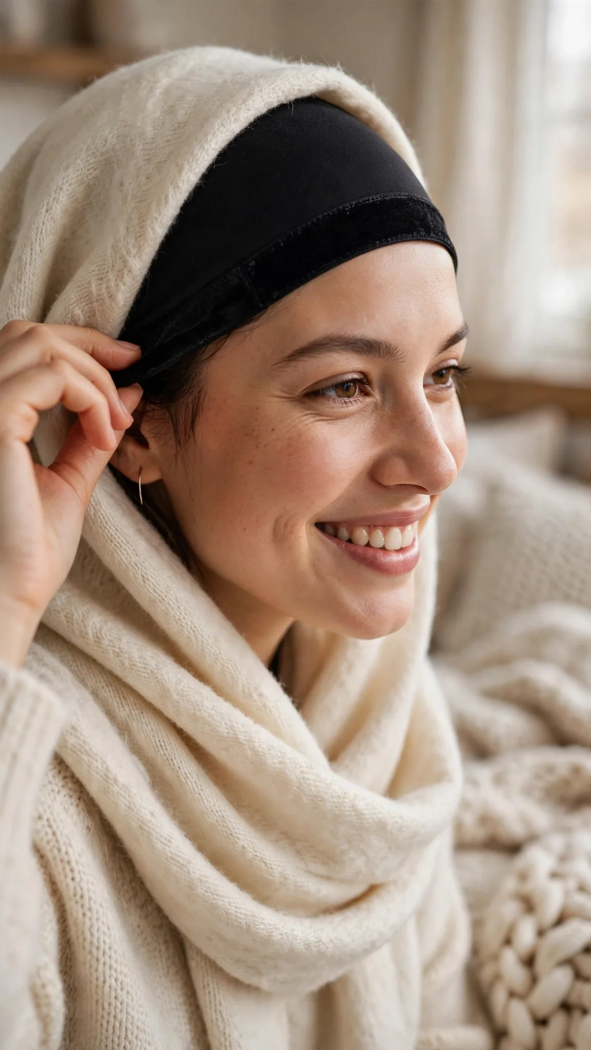Choose a Warm, Non-Slip Hijab Base
