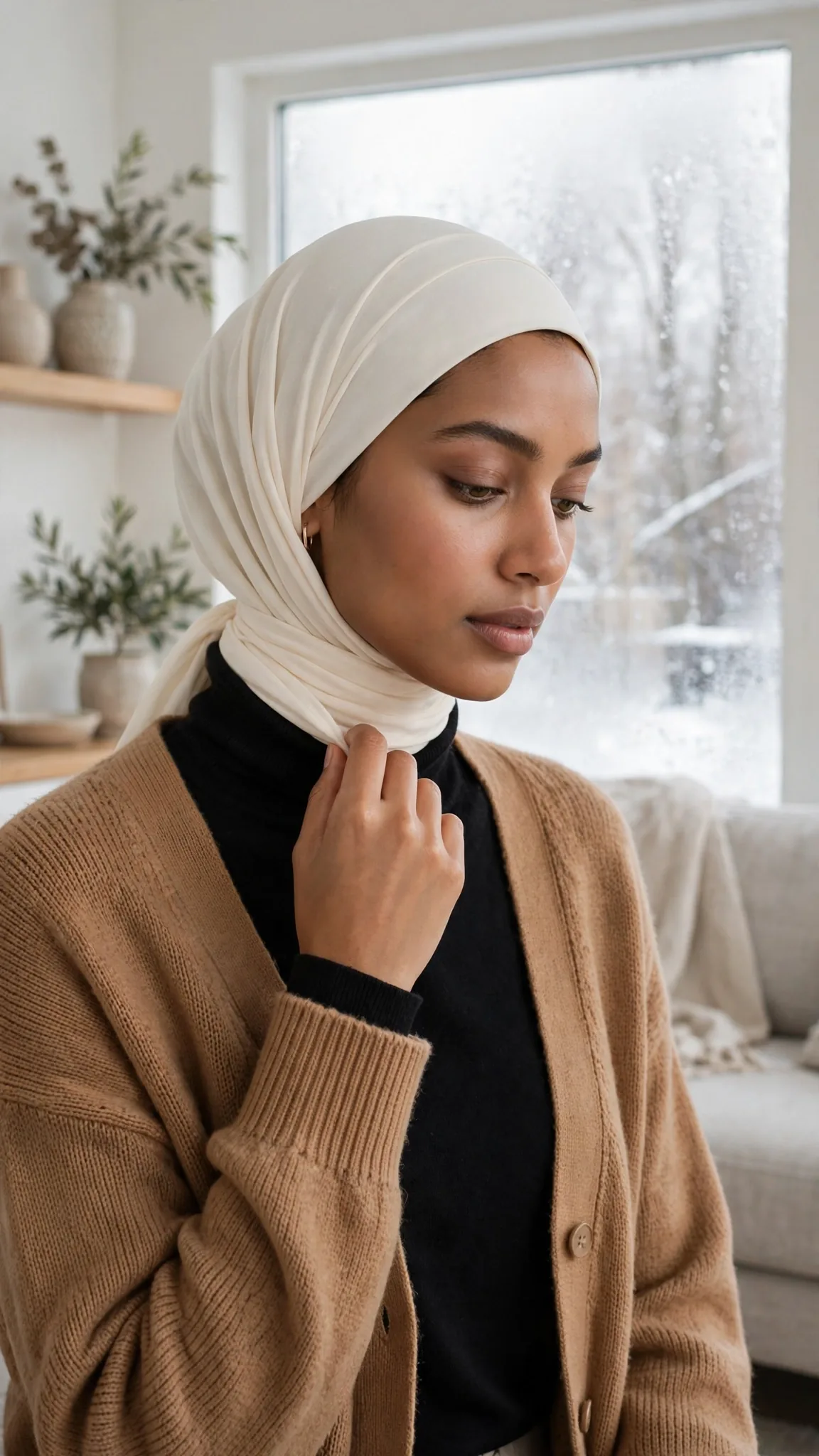 Layer a Turtleneck Under Everything