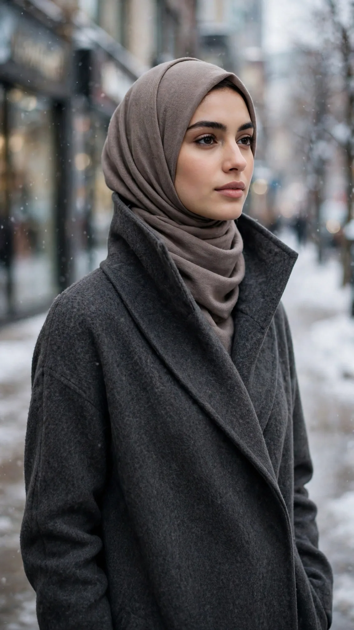 Pick a Coat with a High Collar