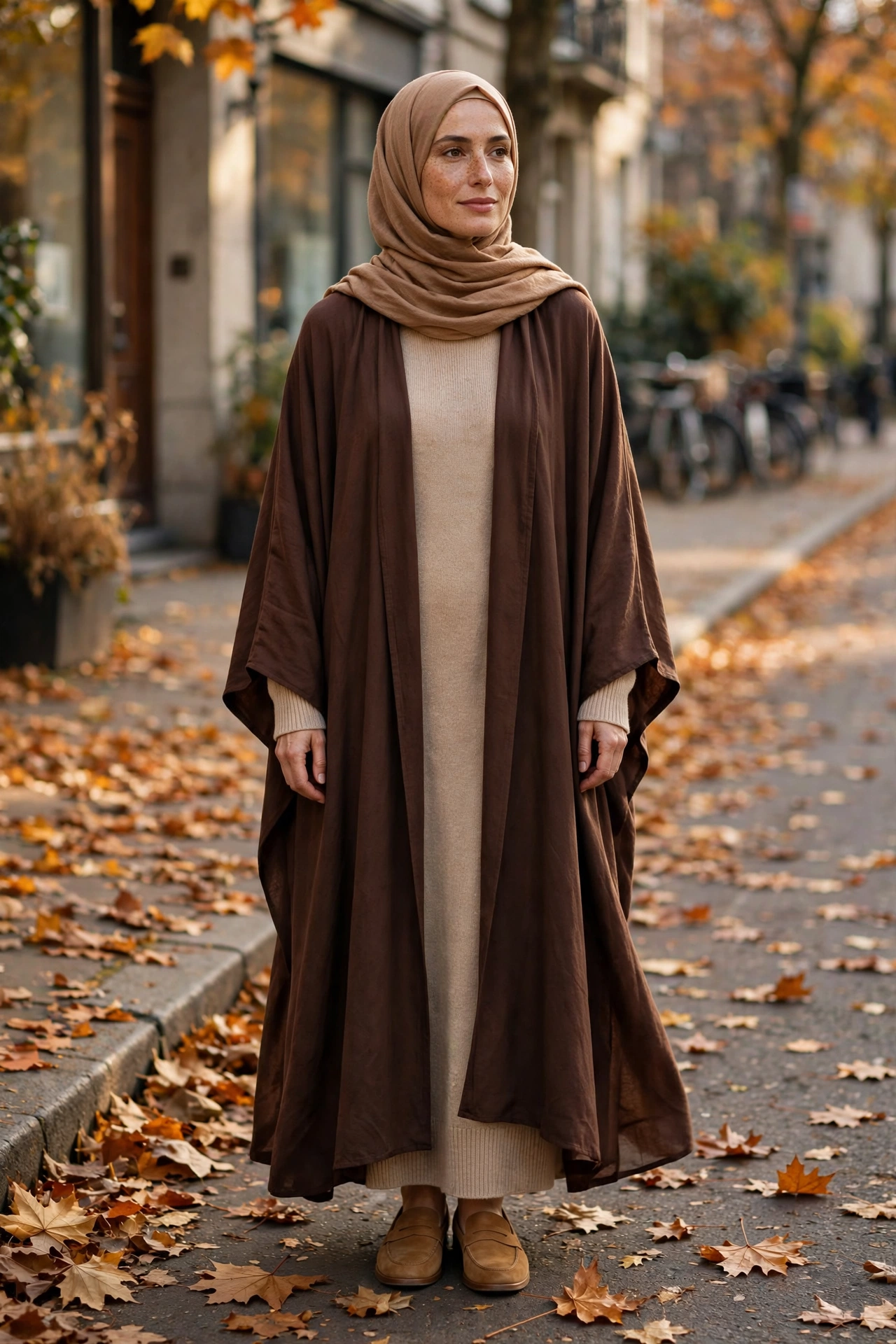 12 Open Abaya Layering Ideas for Fall (That Still Look Polished)