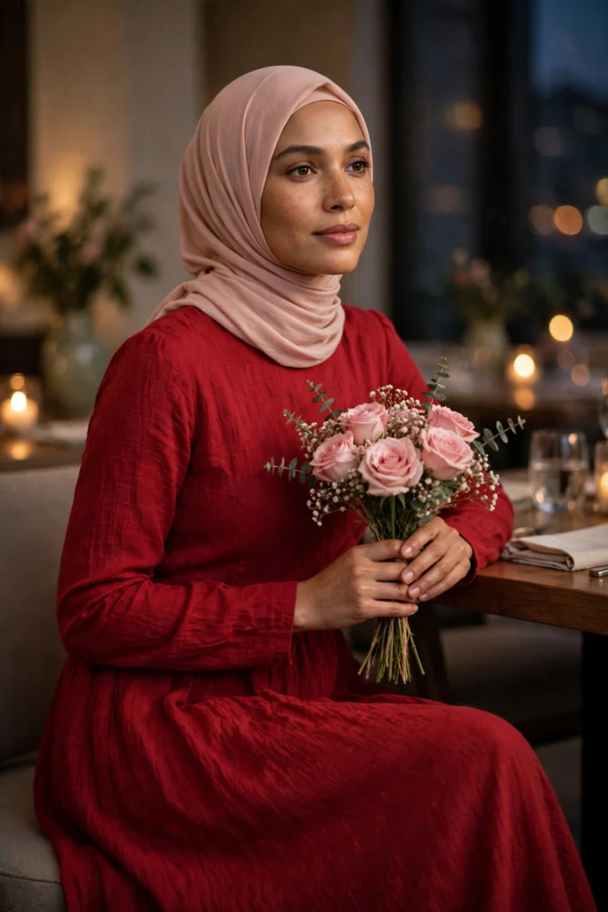 14 Modest Valentine’s Day Outfits (Reds, Pinks & Soft Romance)