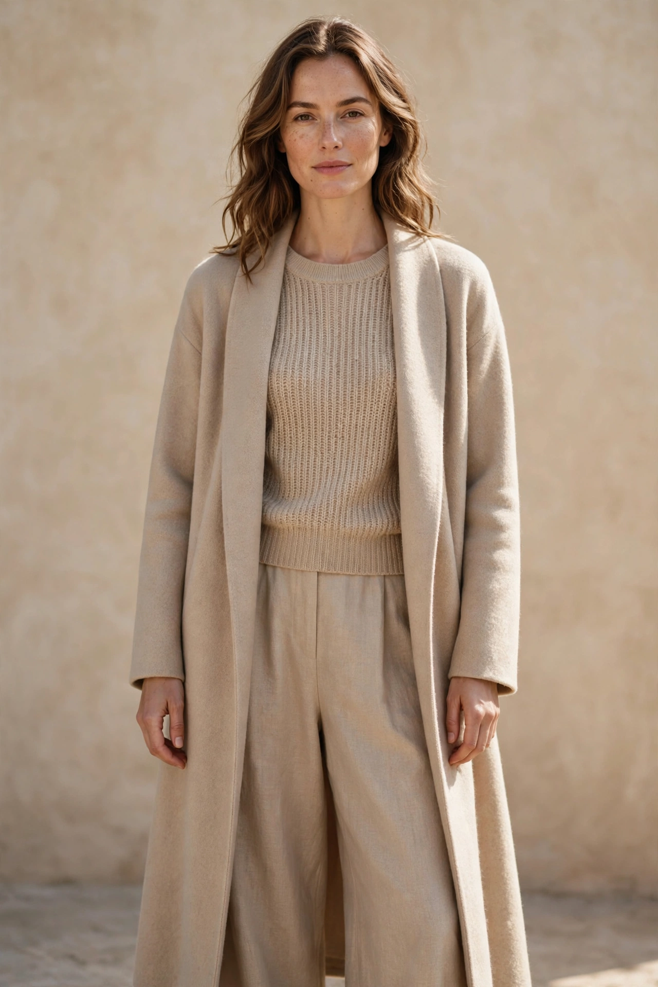 3. The Monochrome Beige Ensemble