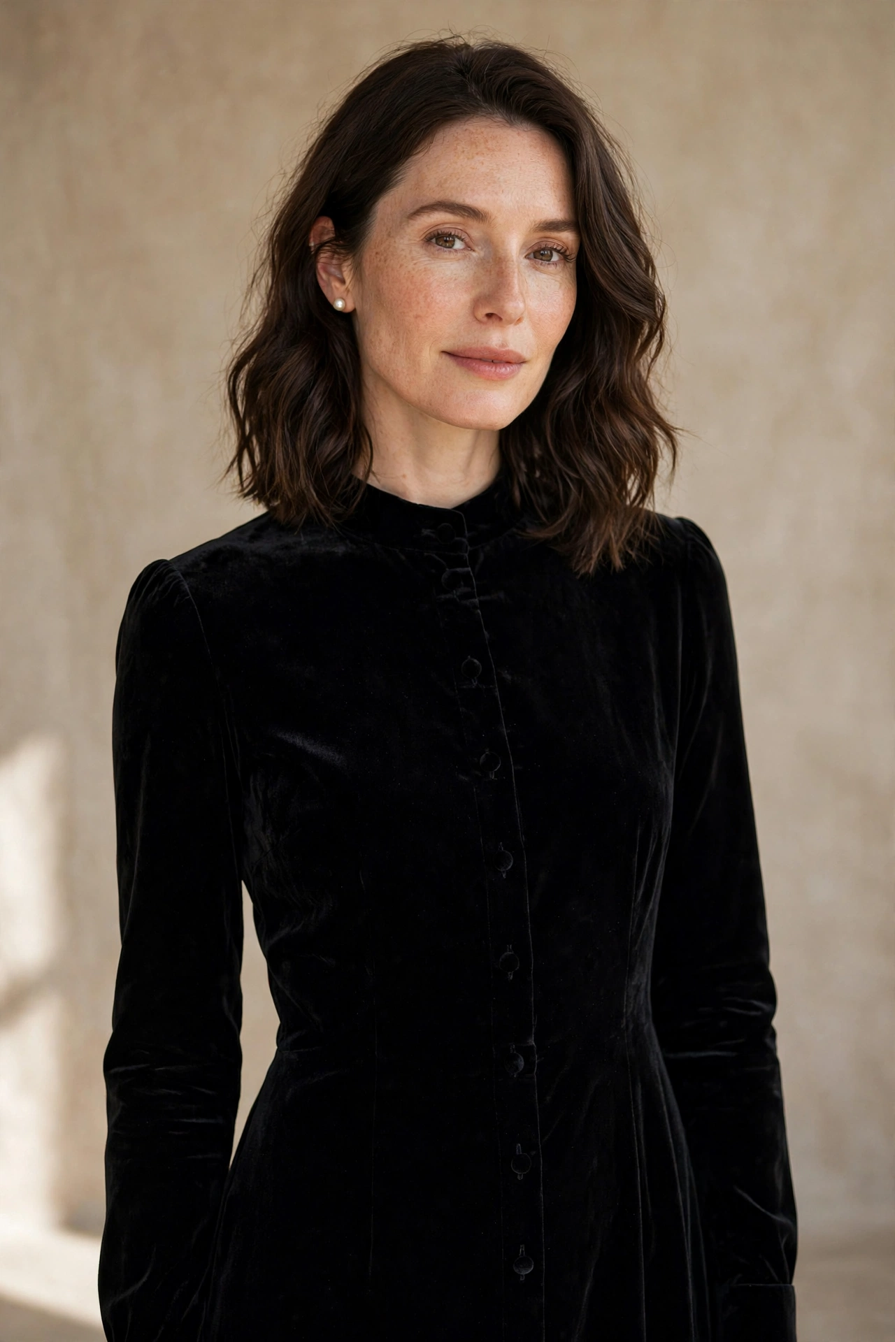 14. The Evening Edit: Black Velvet + Pearl Details