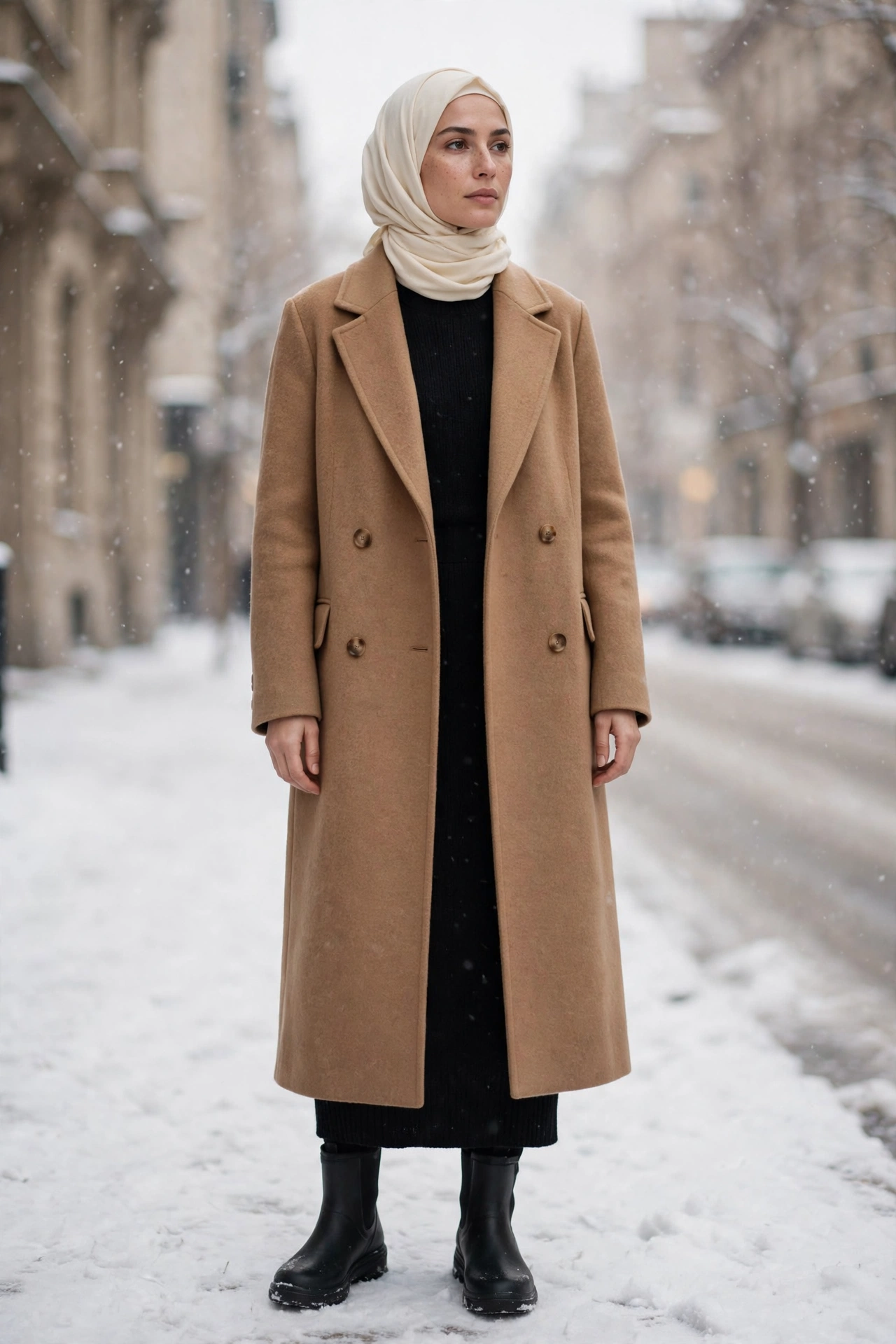 14 Hijabi Winter Outfits (Cozy, Warm & Everyday)