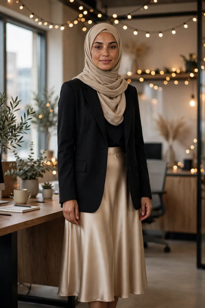 14 Modest Office Party Outfits (Work-Appropriate & Festive)