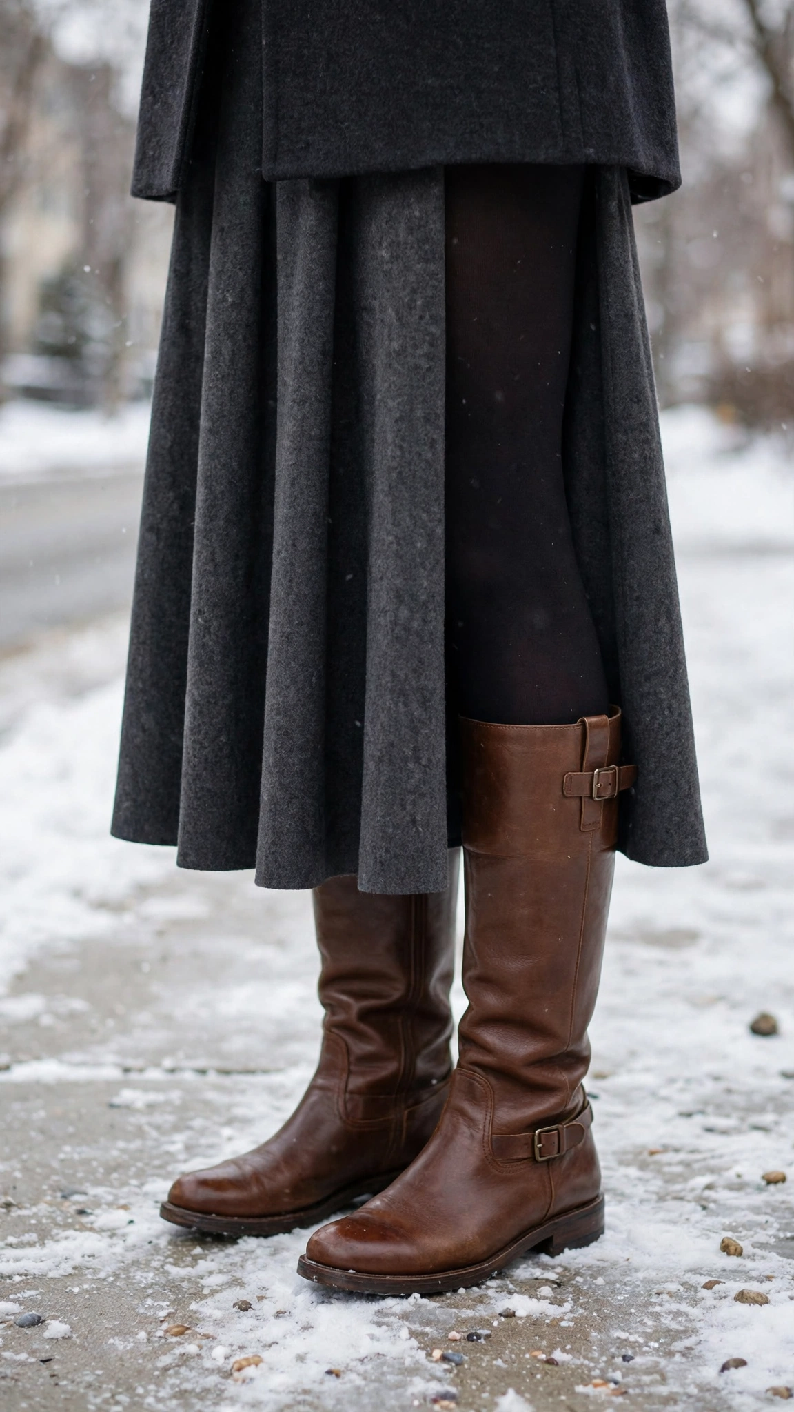 Boots That Balance Long Layers